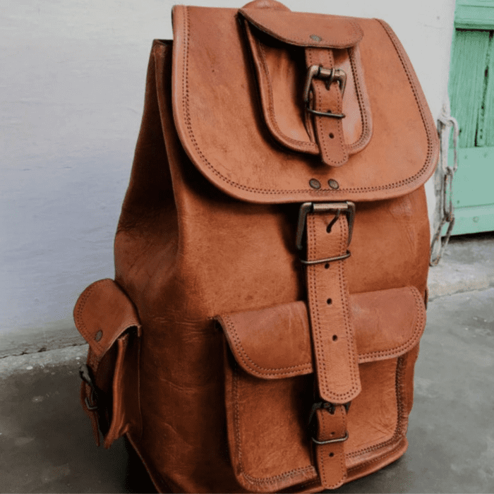 compactable-leather-backpack